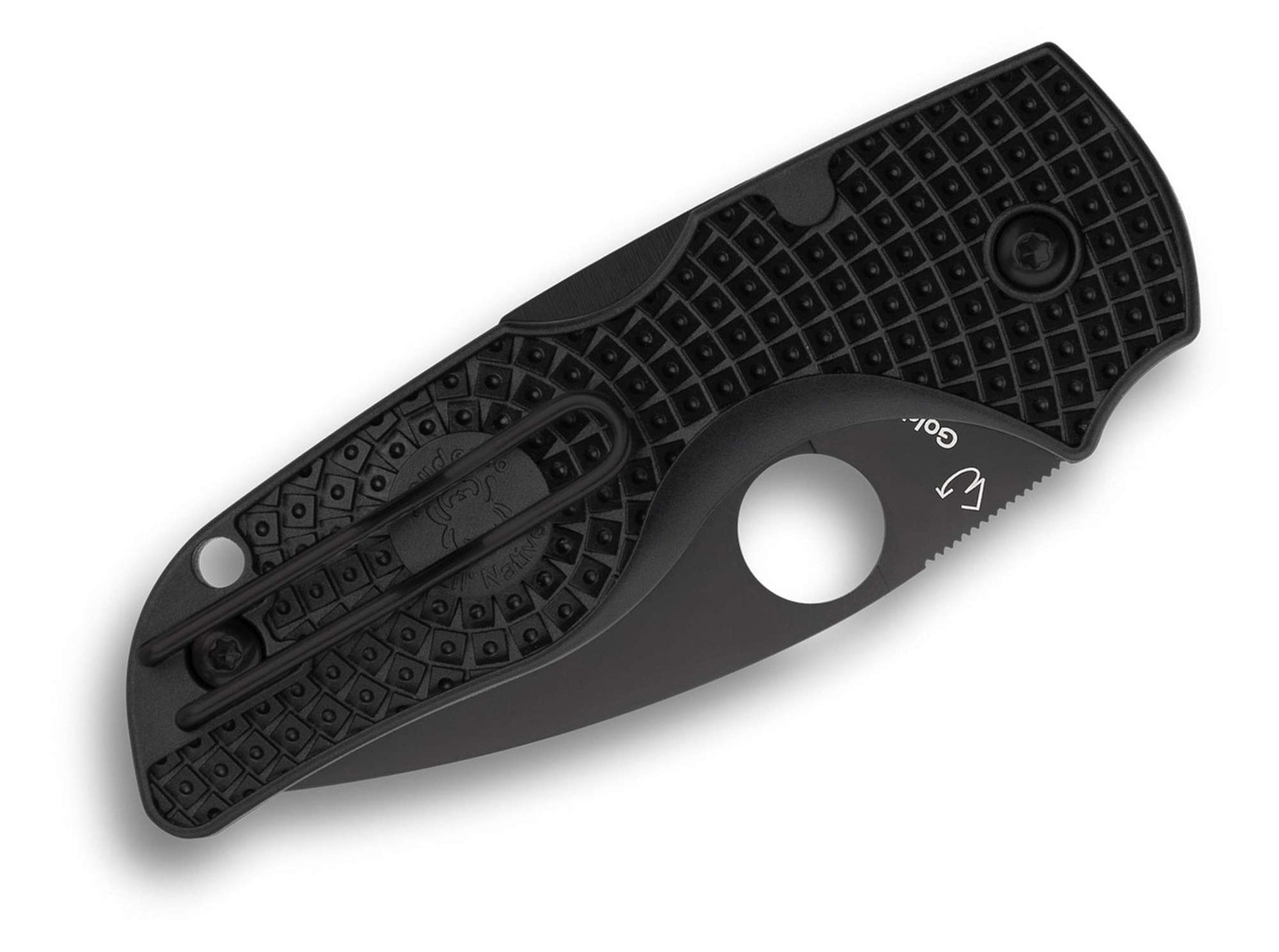 Spyderco Lil Native Lightweight FRN Black Blade PlainEdge