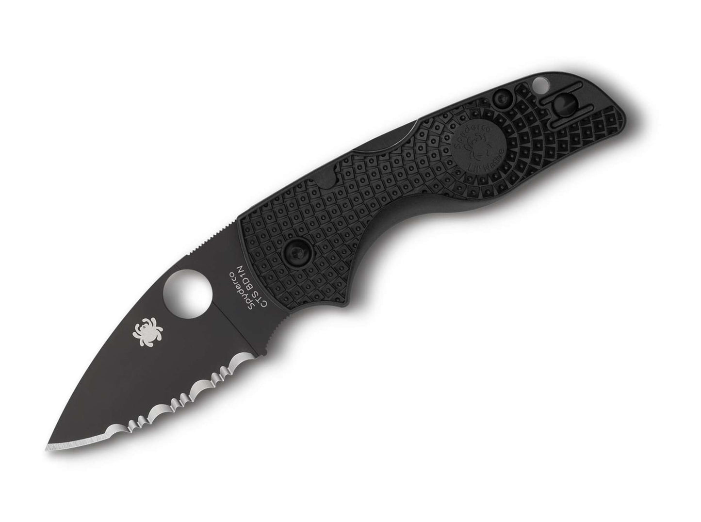 Spyderco Lil Native Lightweight FRN Black Blade SpyderEdge