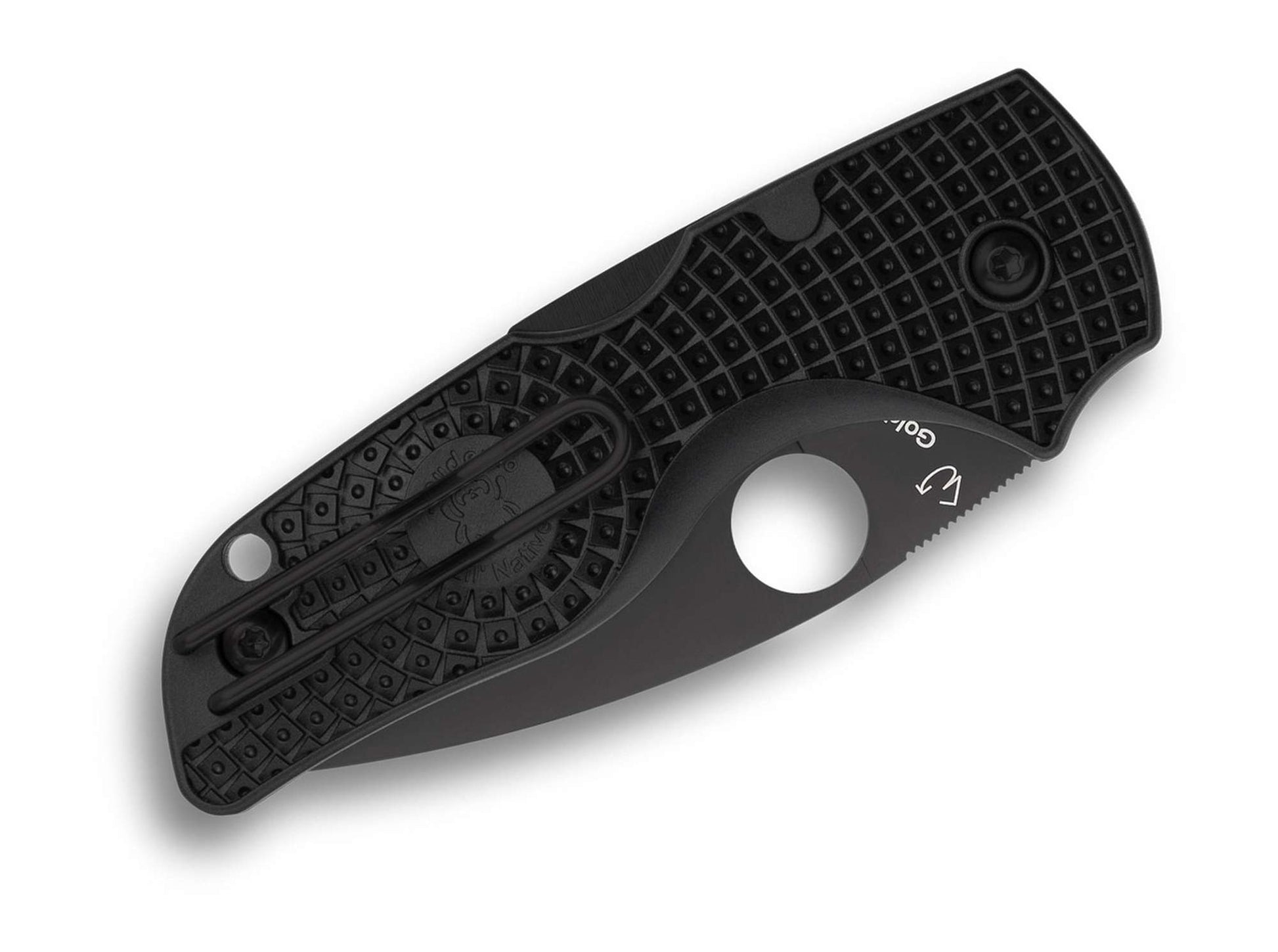 Spyderco Lil Native Lightweight FRN Black Blade SpyderEdge