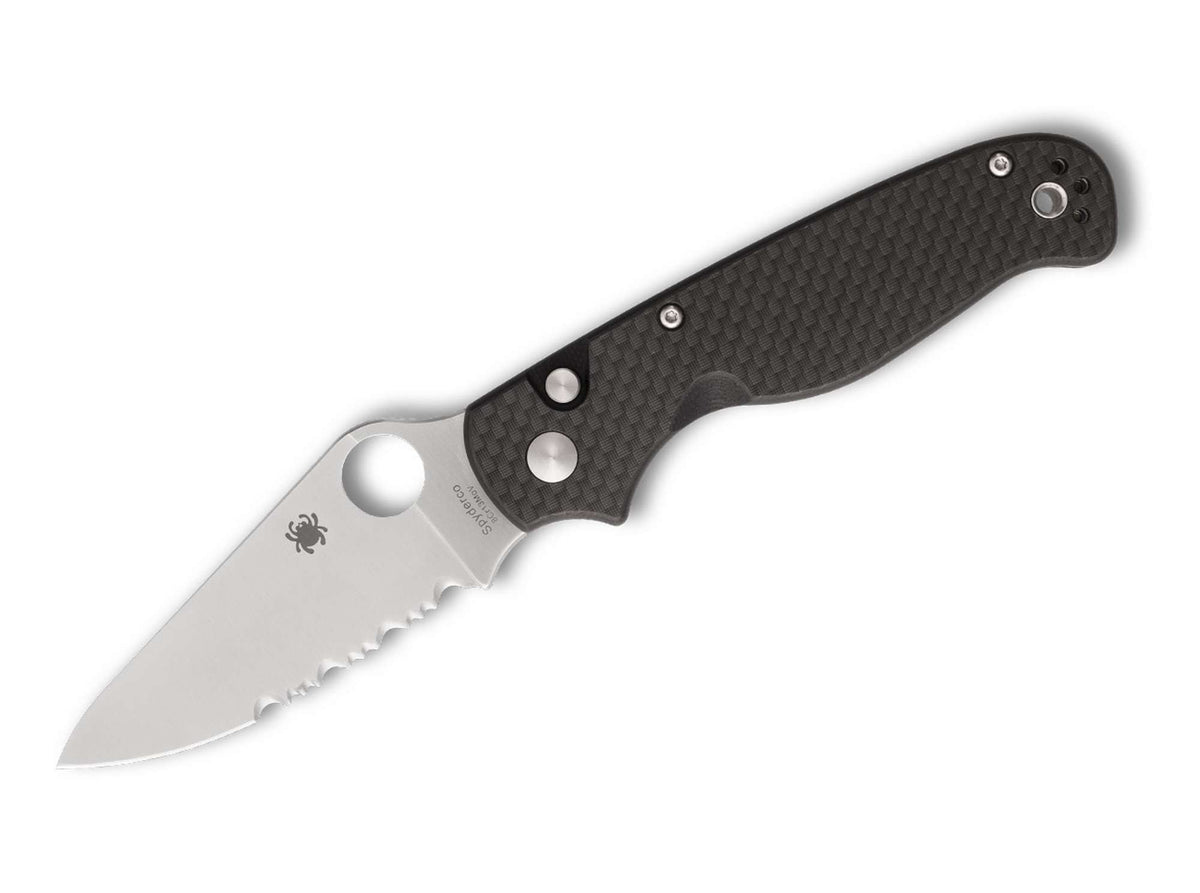 Spyderco ButtonUp CF CombinationEdge