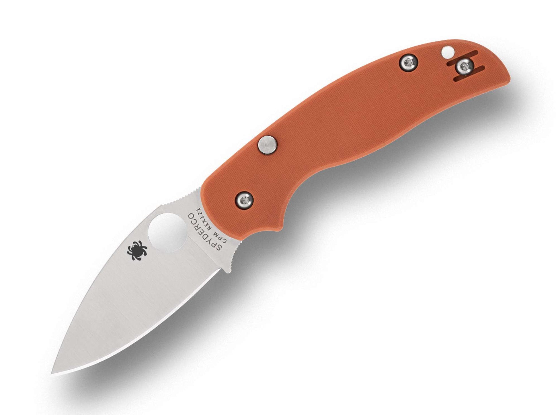 Spyderco Sage 6 CPM REX 121 Orange G10 PlainEdge