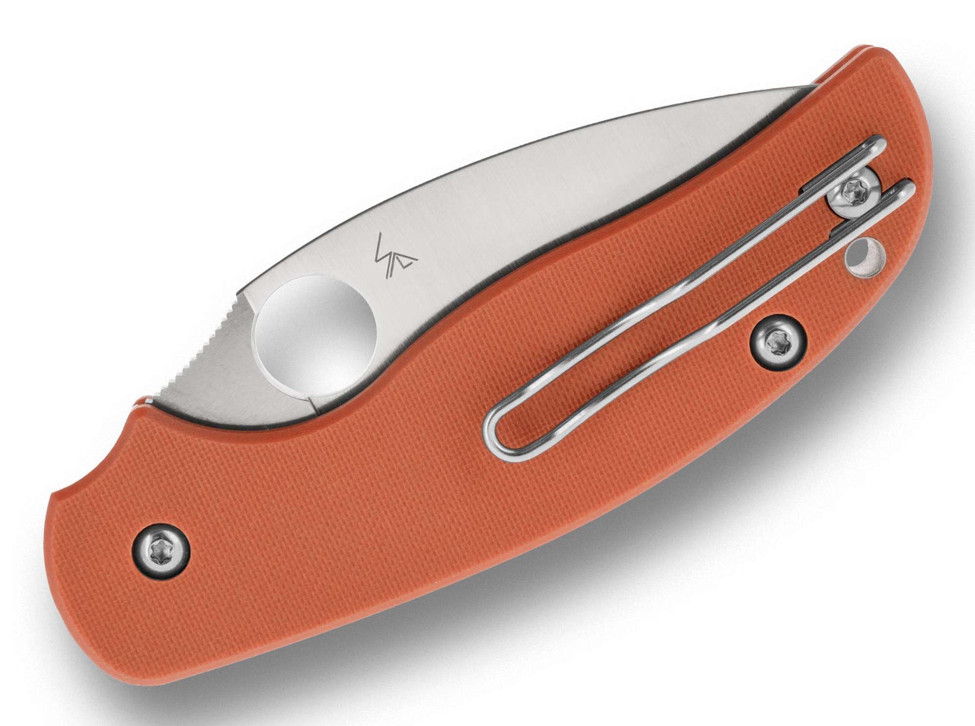 Spyderco Sage 6 CPM REX 121 Orange G10 PlainEdge