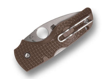 Spyderco Lil' Native Lightweight CPM 15V Brown FRN