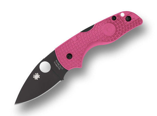 Spyderco Lil' Native Lightweight CTS BD1N Pink FRN DLC