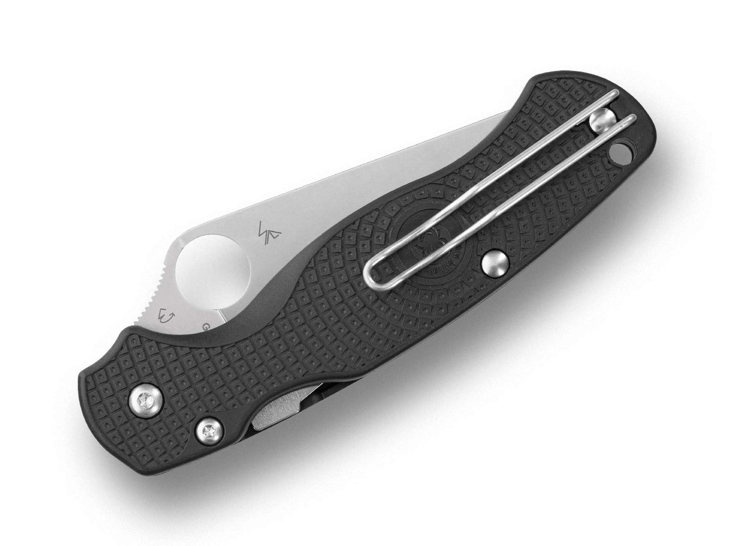 Spyderco Para Military 2 Lightweight CTS BD1N Black FRN PlainEdge