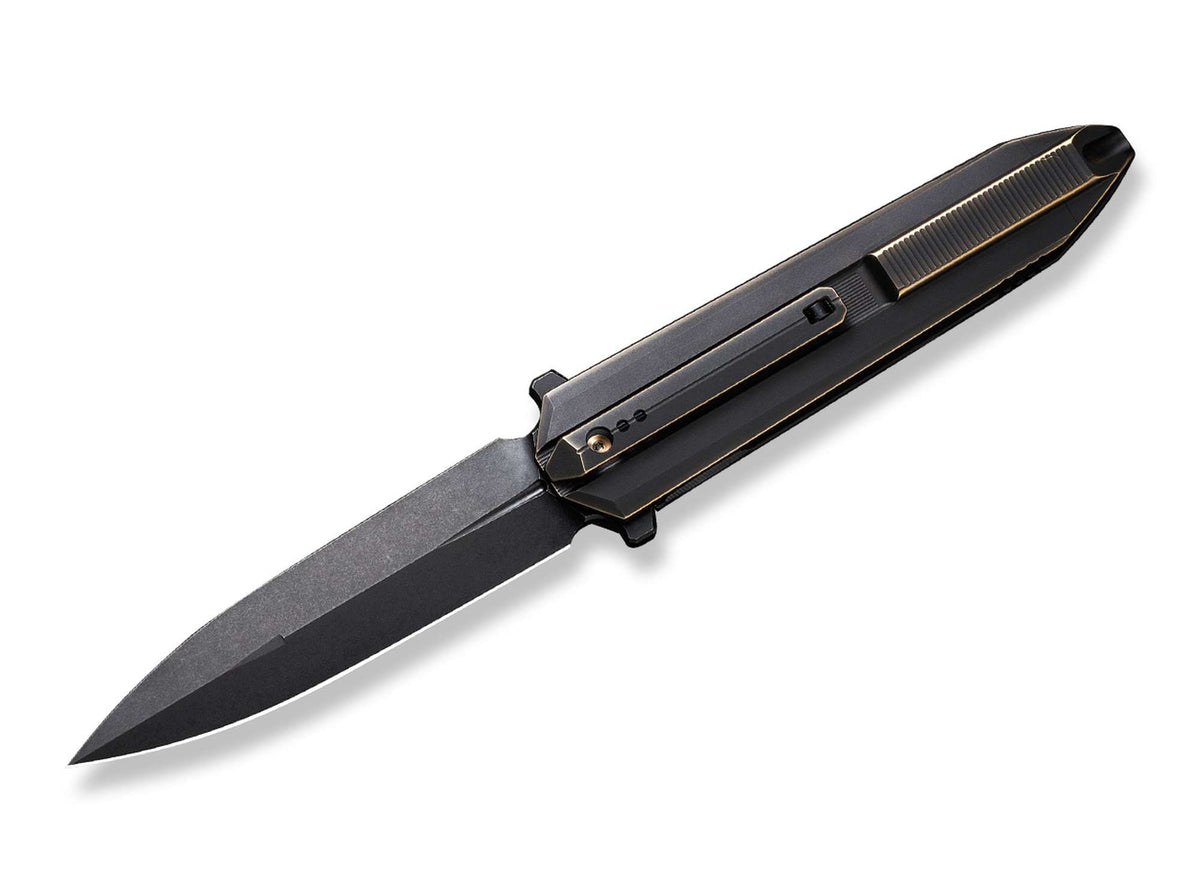 WE Knife Diatomic Titanium Black & Bronze