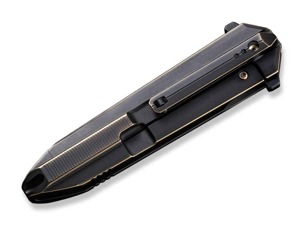 WE Knife Diatomic Titanium Black & Bronze