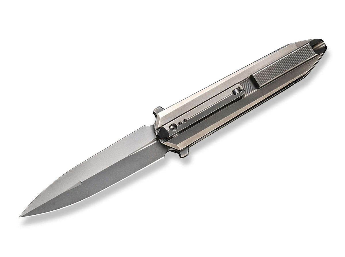 WE Knife Diatomic Bead Blasted Titanium