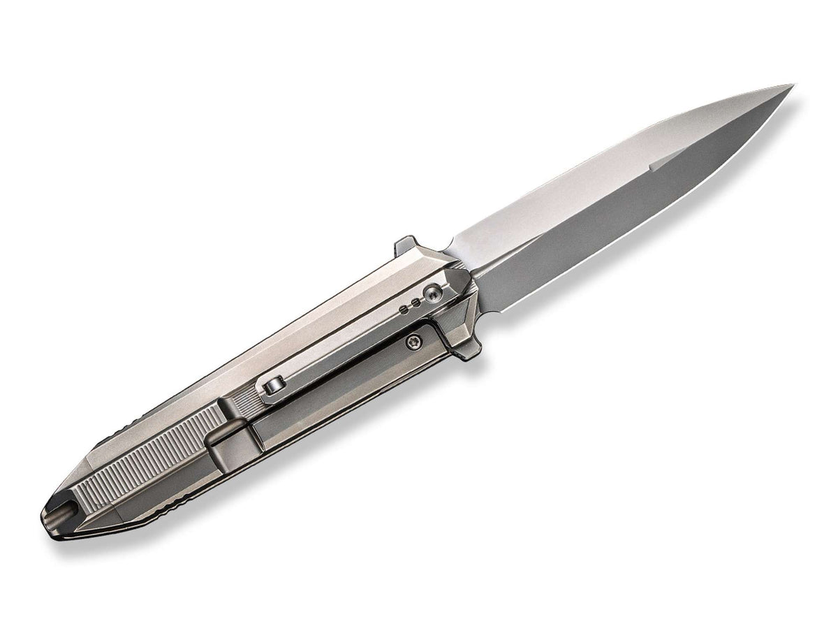 WE Knife Diatomic Bead Blasted Titanium