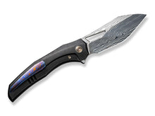 WE Knife Ignio Titanium Black Damascus