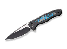 WE Knife Button Lock Kitefin Ltd Titanium CF Arctic Storm