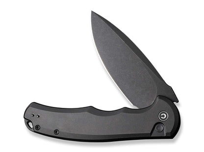 CIVIVI Button Lock Praxis Aluminum All Black