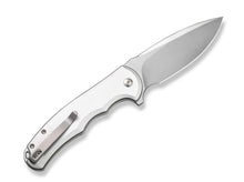 CIVIVI Button Lock Praxis Aluminum Silver