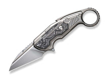 WE Knife Yardbird Titanium Bead Blasted Aluminum Foil CF