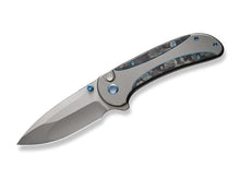 WE Knife Zizzit Titanium Grey Marble CF