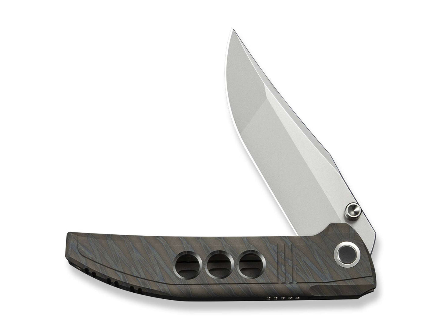WE Knife Ezinta M390 Titanium Tiger Stripe