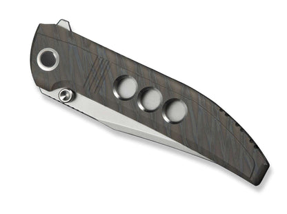 WE Knife Ezinta M390 Titanium Tiger Stripe