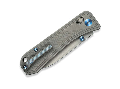 WE Knife Bougie Banter S45VN Titanium Grey  Stonewashed