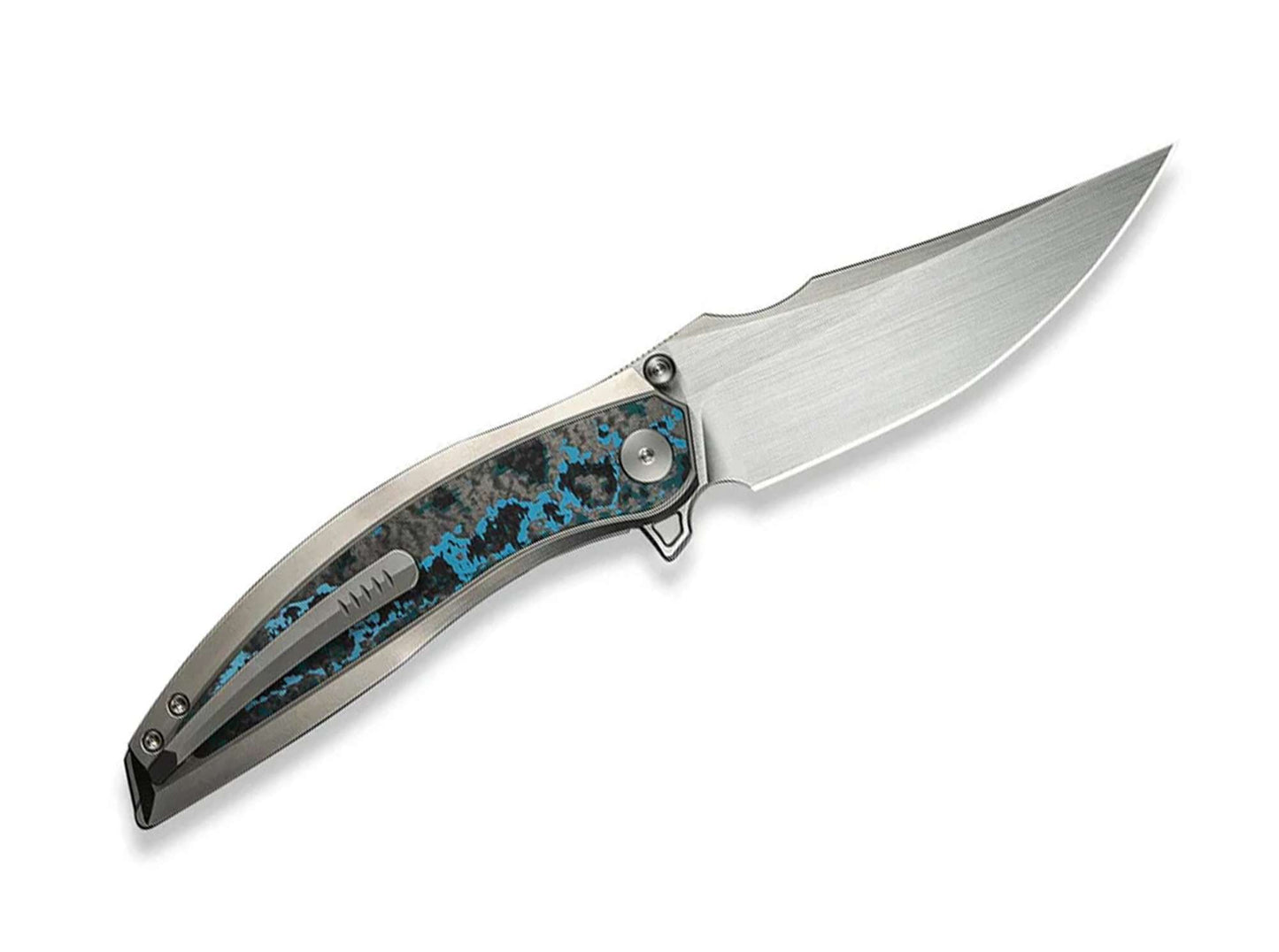 WE Knife Quinseris M390 Ti Arctic Storm CF