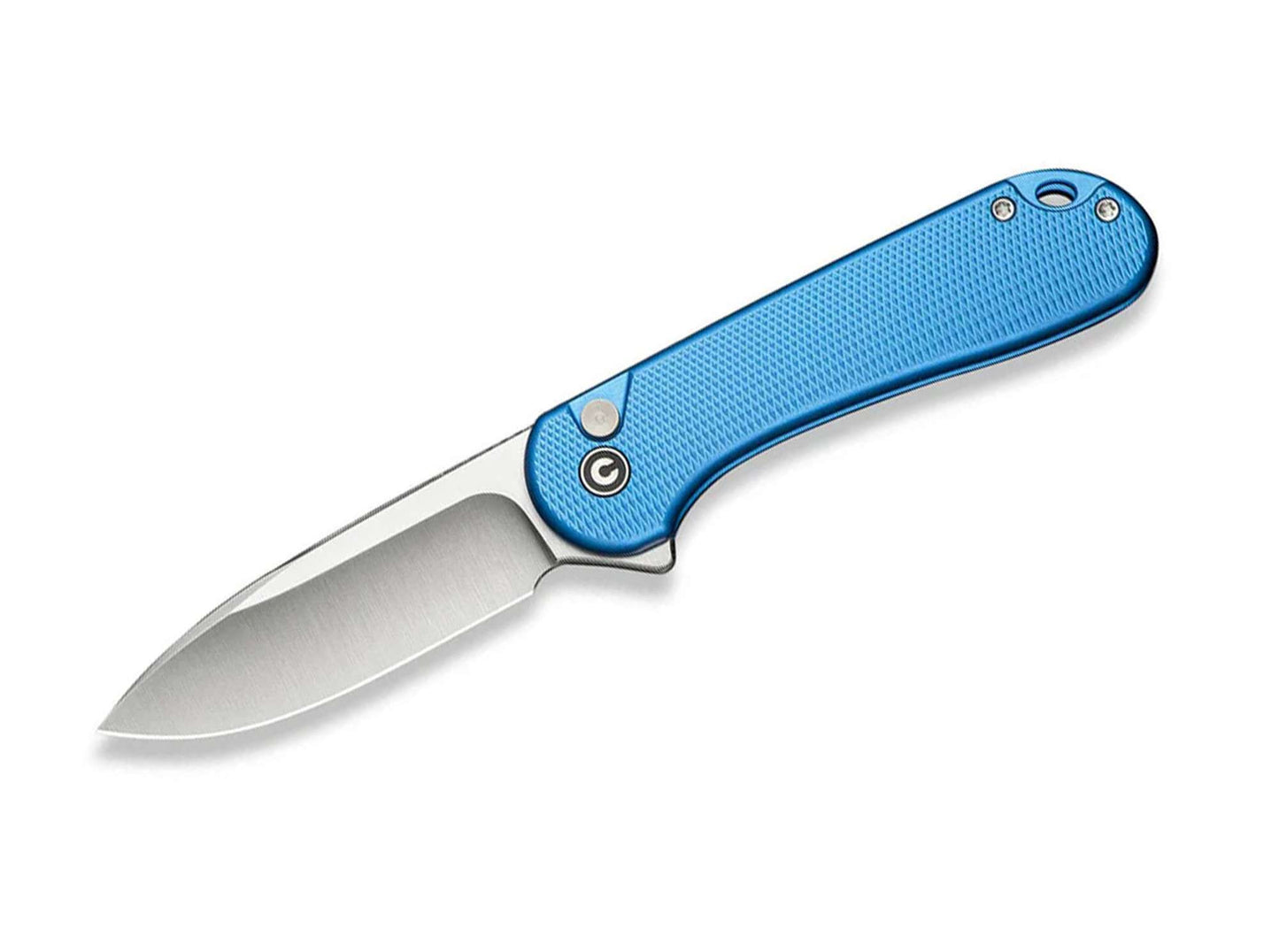 CIVIVI Button Lock Elementum II Aluminum Blue