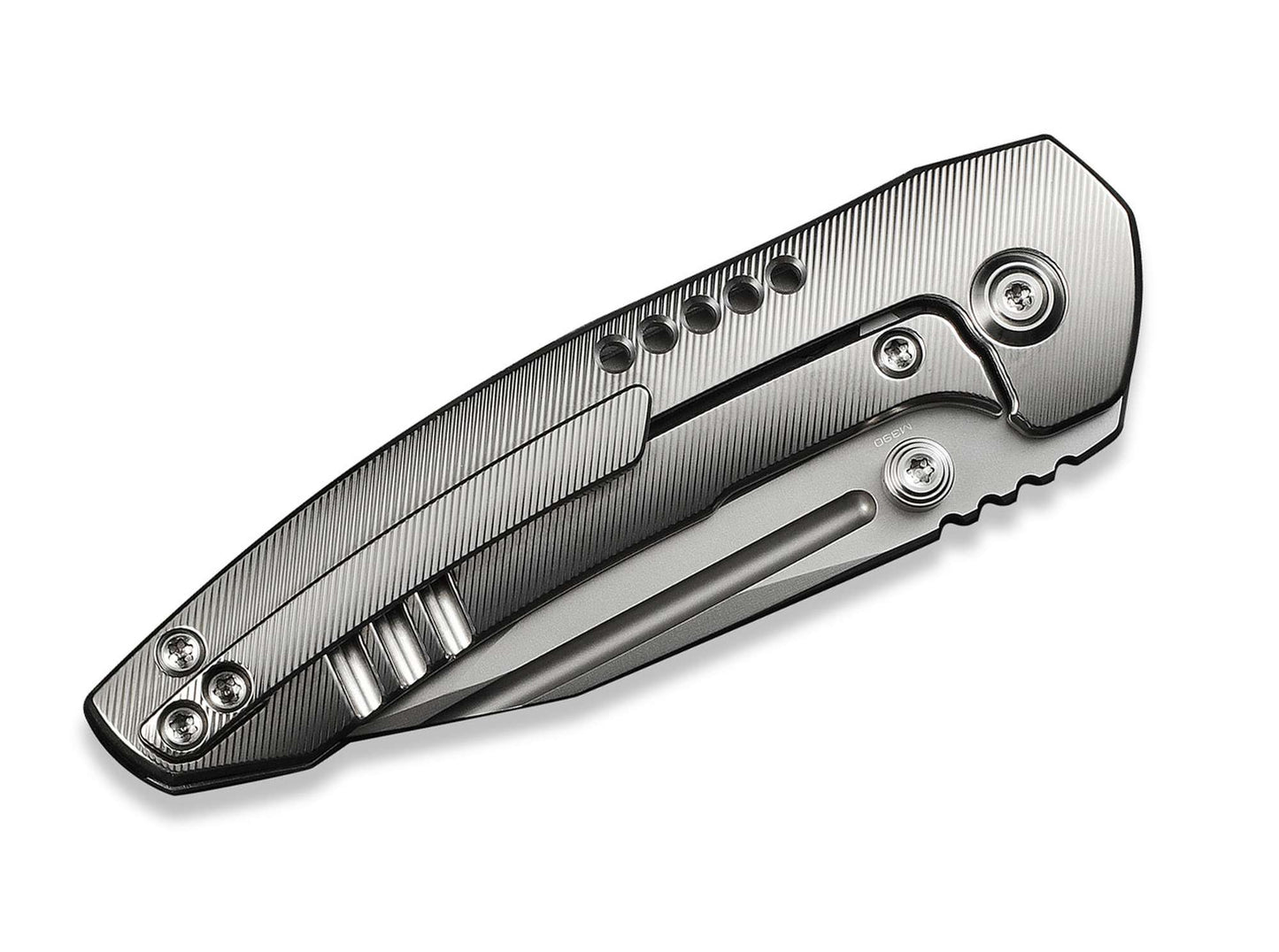 WE Knife Micro Trogon M390 Gray Ti