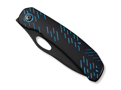 WE Knife Inmate 20CV Ti Black & Blue Raindrops