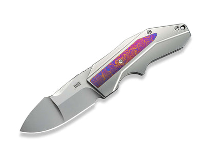WE Knife Coral 20 CV Polished Ti Timascus