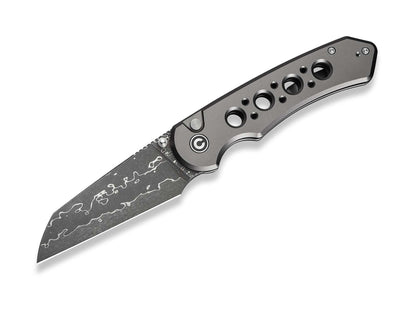 CIVIVI Pragma Prime Damascus Gray Aluminum