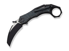 WE Knife Tayra M390 Tiger Stripe Ti Black Stonewashed