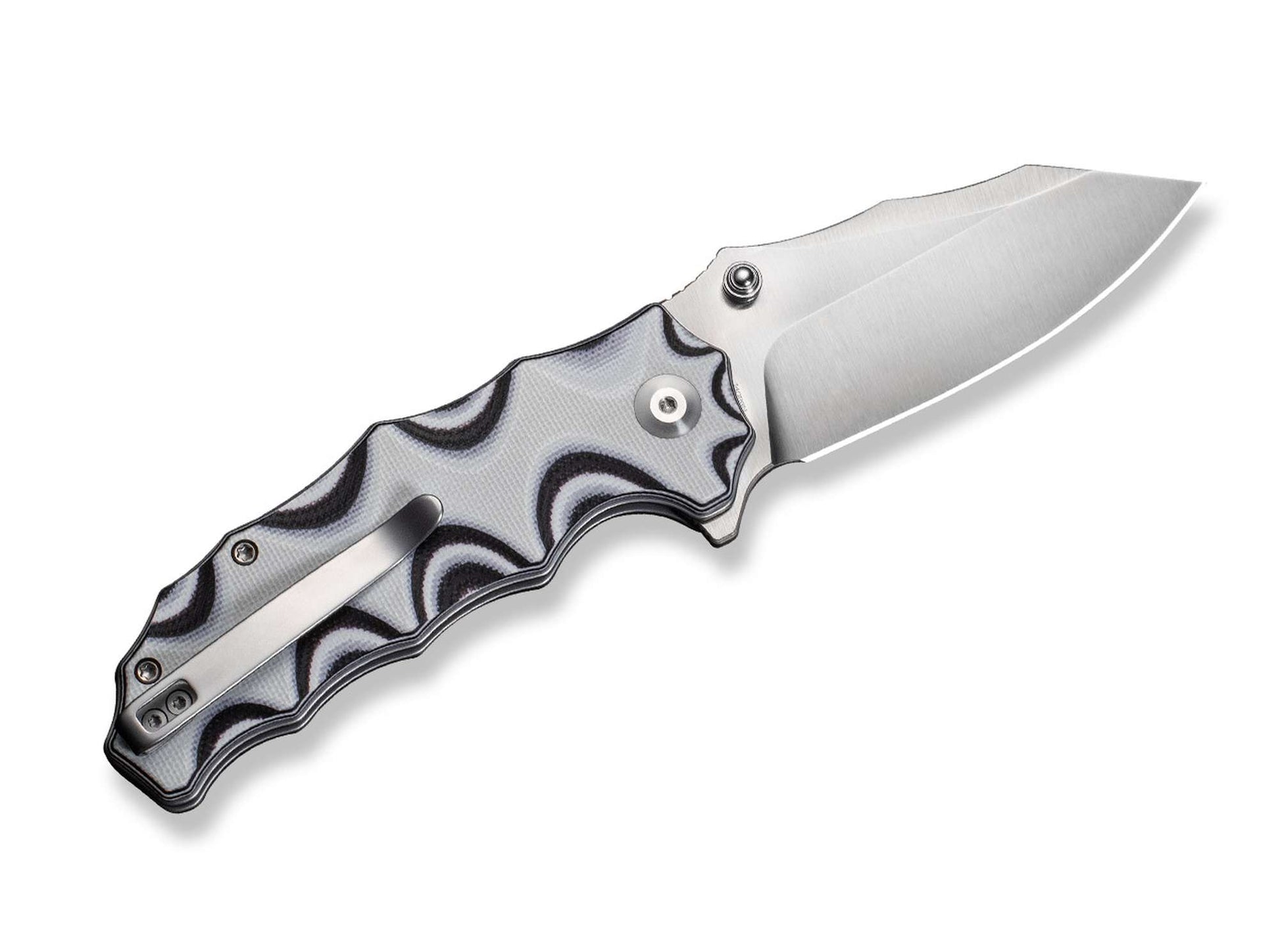 CIVIVI Natterjack 14C28 Black & White G10