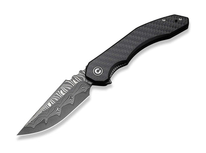 CIVIVI Bluetick Damascus Carbon & G10