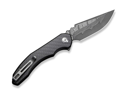 CIVIVI Bluetick Damascus Carbon & G10