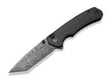 CIVIVI Button Lock Brazen Damascus C10 & CF