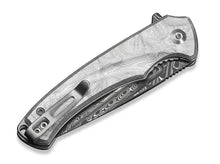 CIVIVI Voidflare Damascus Aluminum Foil G10