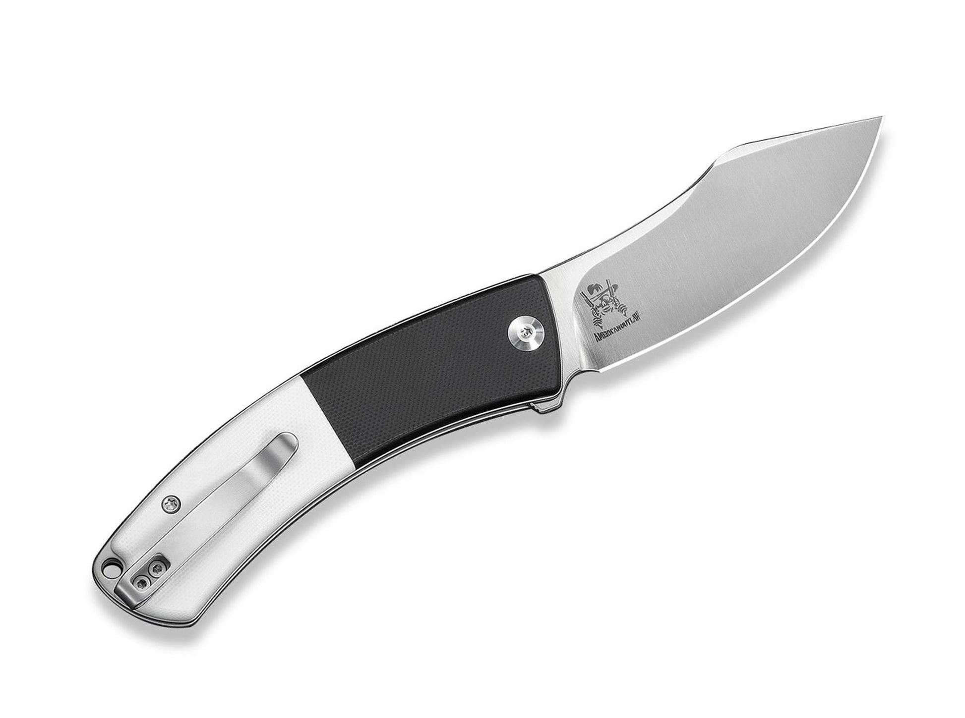 CIVIVI Outlaw Muk 14C28N Black & White G10