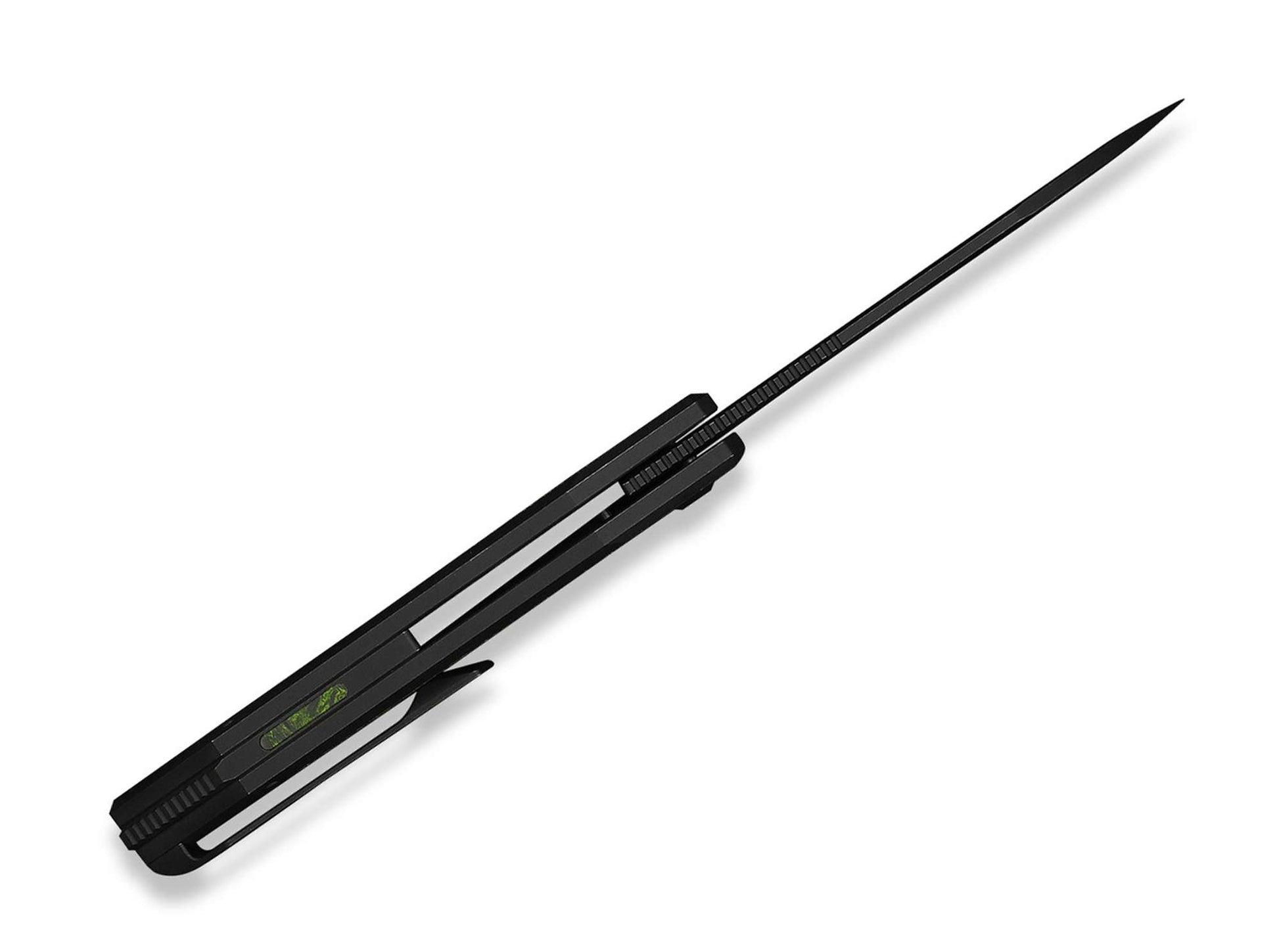 WE Knife Inceptus M390 Black Ti Green & Black CF