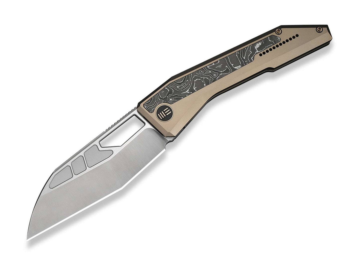 WE Knife Inceptus M390 Campagne Ti Aluminum Foil CF