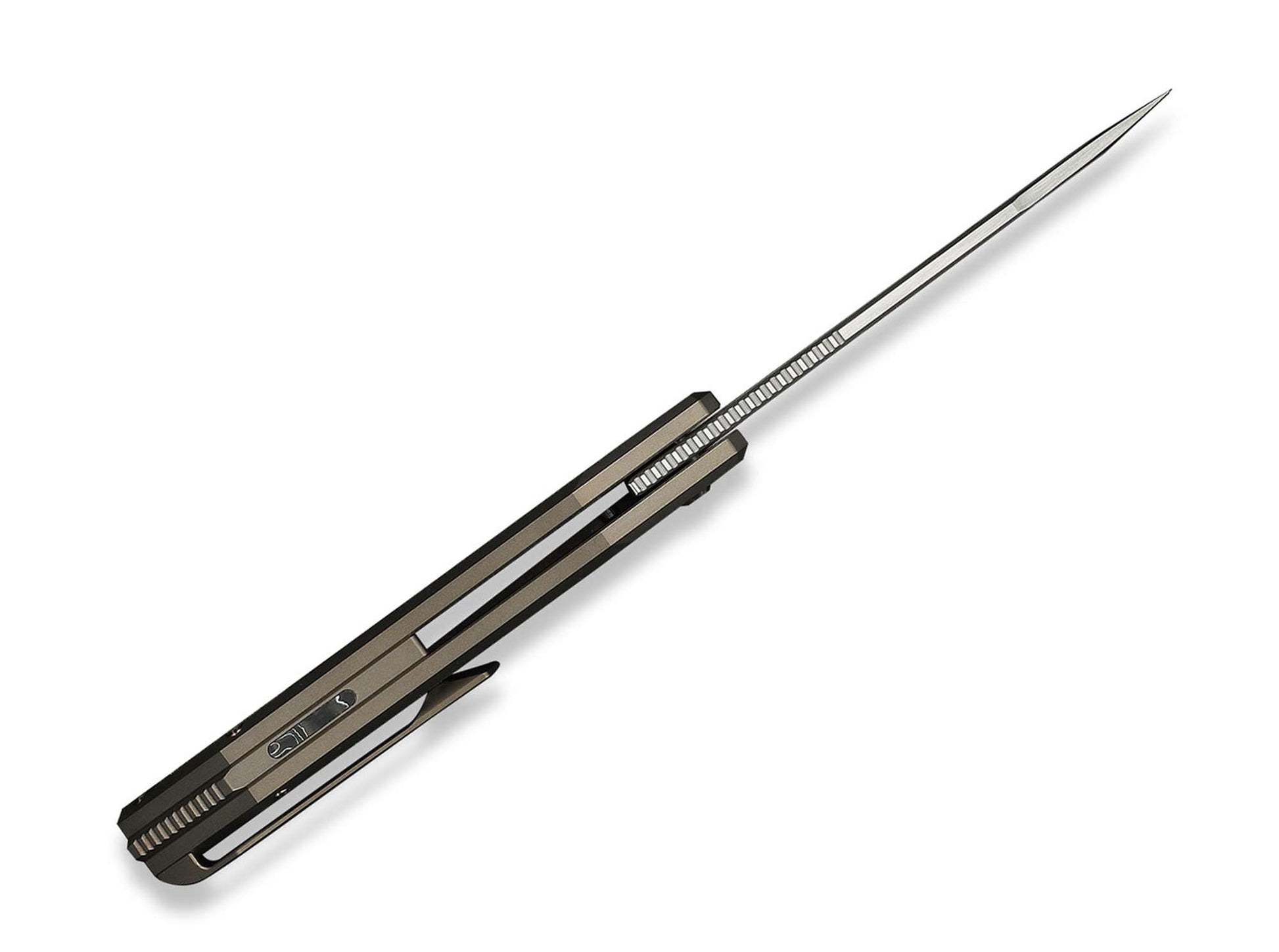 WE Knife Inceptus M390 Campagne Ti Aluminum Foil CF