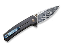 WE Knife Culex Titanium Bronze Damascus