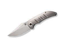 WE Knife Riff-Raff Polished Bead Blasted Titanium
