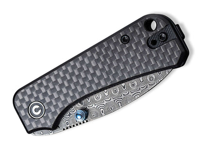 CIVIVI Baby Banter G10 CF Black Damascus