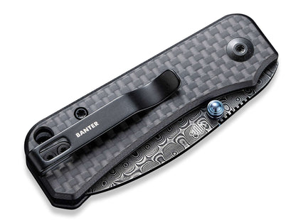CIVIVI Baby Banter G10 CF Black Damascus