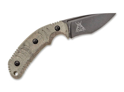 Bastinelli Knives Askari Micarta Green
