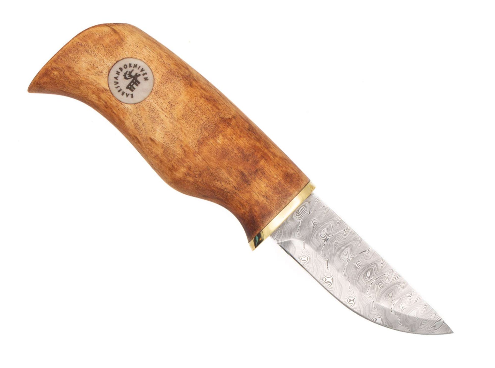 Karesuando Jaktkniv Uraka Damasteel Nordic Light