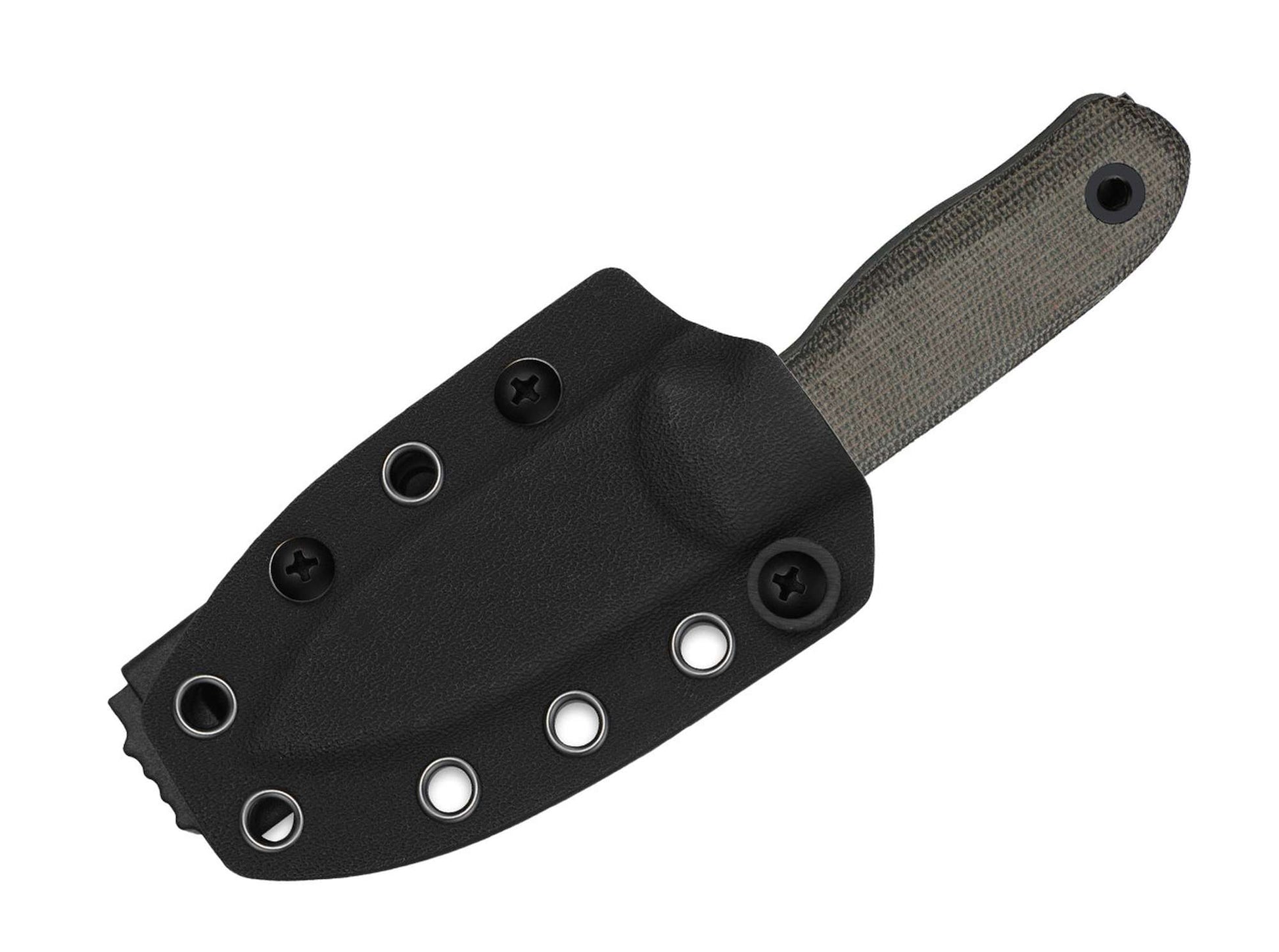 Kizer Drop Bear Fix S45VN Grayish Green Norplex UltreX Micarta DLC
