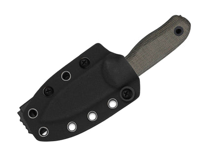 Kizer Drop Bear Fix S45VN Grayish Green Norplex UltreX Micarta DLC