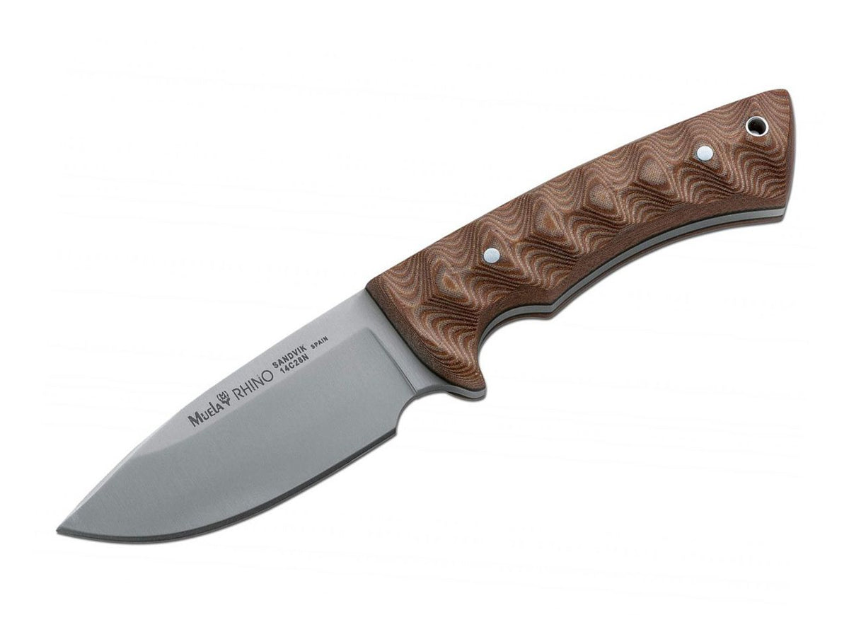 Muela Rhino Micarta Brown