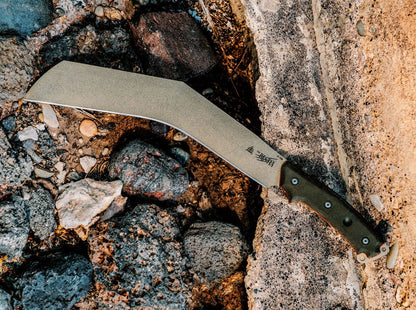 TOPS Knives The Bestia Micarta Green