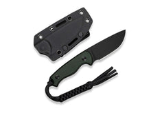 CIVIVI Timberbark 14C28N Micarta Dark Green