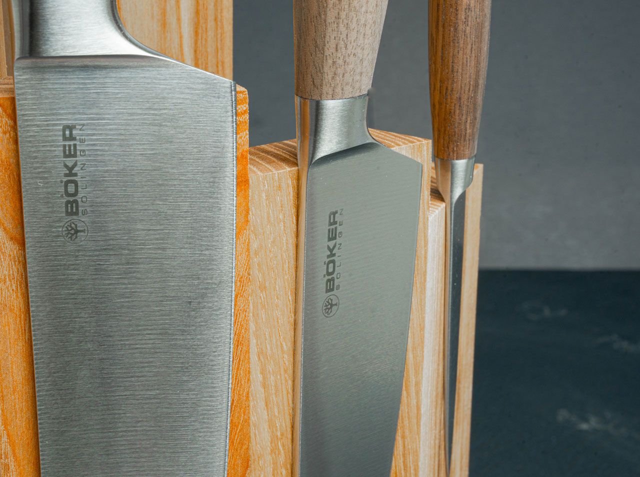 Böker Messerblock Circle Olive